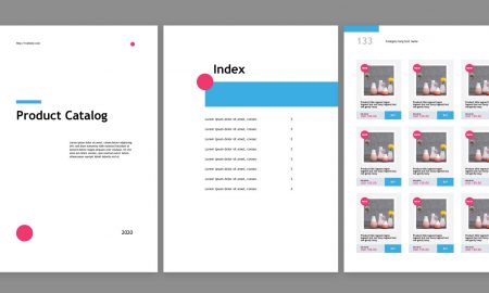 PDF Catalog Template Sample
