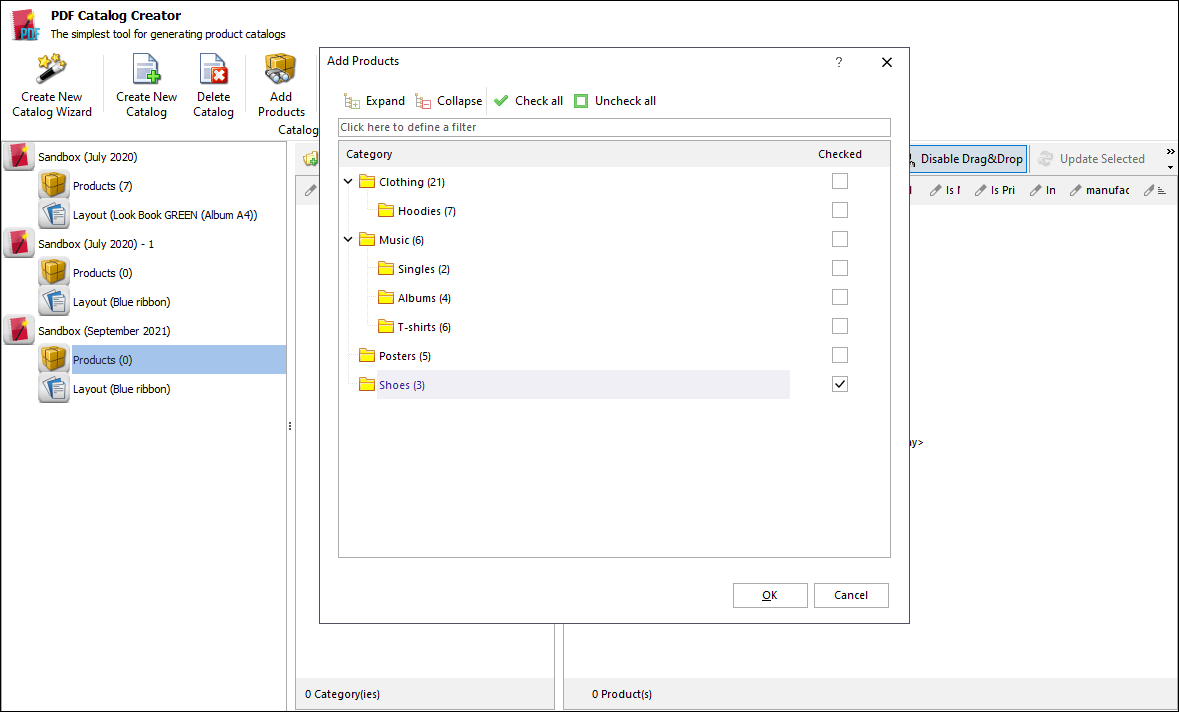 Select WooCommerce Products for LookBook