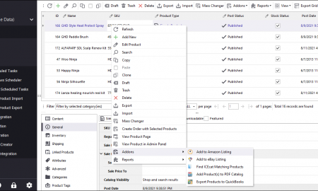 WooCommerce Product Export to Amazon