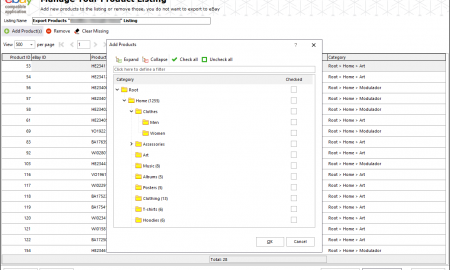 WooCommerce eBay Product Listing Management